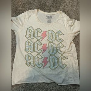 XLarge recycled karma AC/DC shirt .